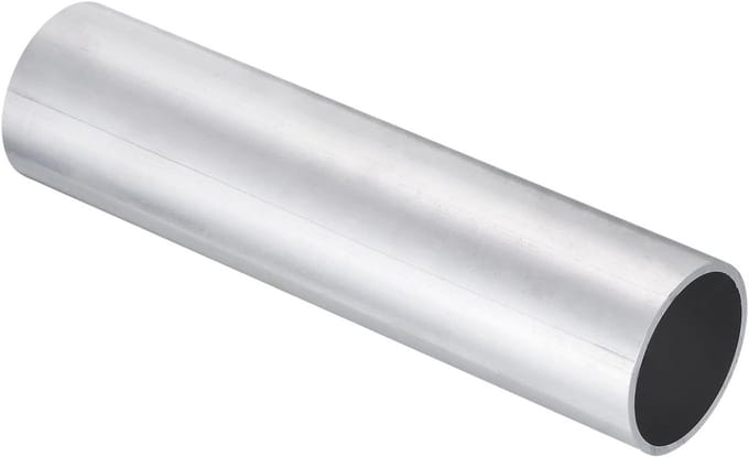 Aluminium ronde buis 50mm OD x 45mm ID - 200mm lengte voor machinebouw, constructie en DIY projecten