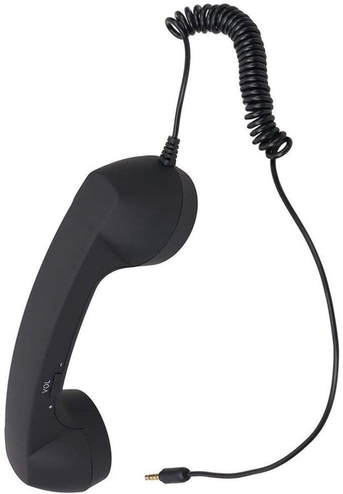 Dailygoody - Vintage Retro Telefoonhoorn - Mobiele Telefoon Ontvanger