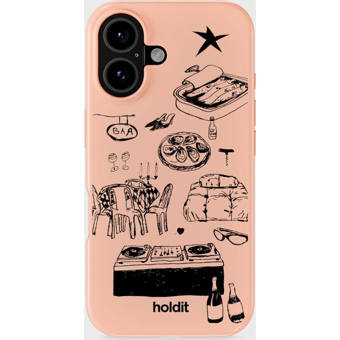 Phone Case Graphic MagSafe Compatible Bare Pink iPhone 16