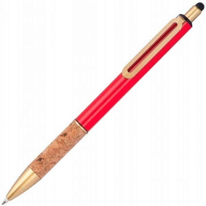 CAPRI Metalen Pen - Stijlvol Schrijven met Kurk Grip