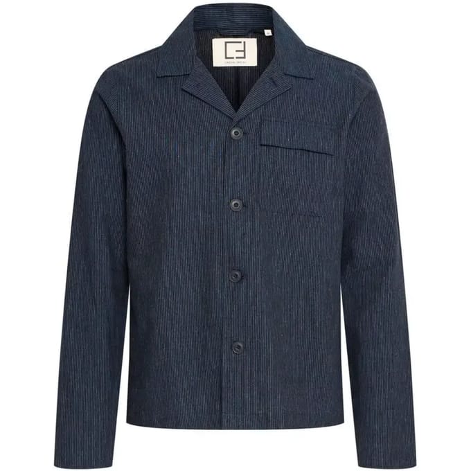 Gestreepte overshirt Casual Friday Myles 0207