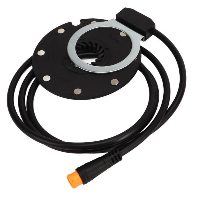 Elektrische fietsassistentiesensor Hoge gevoeligheid Waterdichte antislip elektrische fietspedaal black