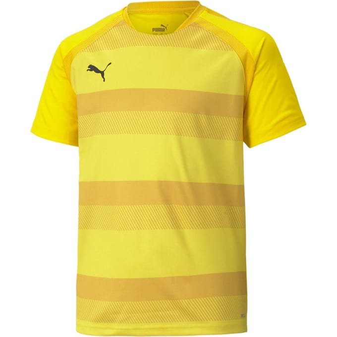 Puma Kinder TeamVision T-Shirt (Geel)