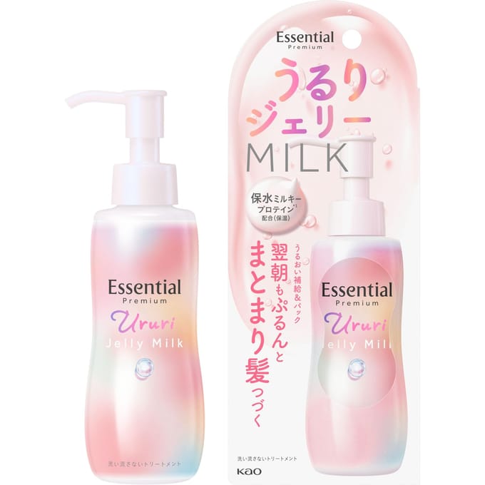 Kao - Essential Premium Ururi Jelly Hair Milk 140ml