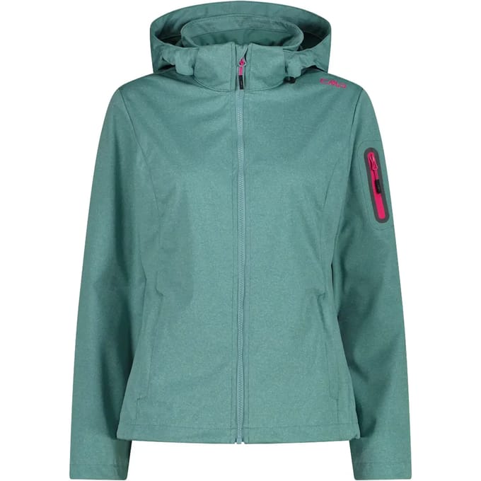 Cmp 39a5016m Light Softshelljack Groen M Vrouw