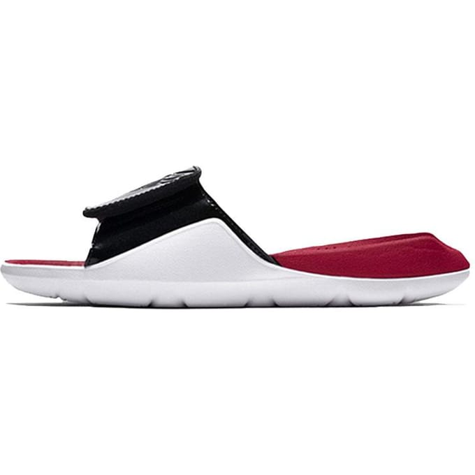 Jordan Slide Slippers Dames Zwart Rood Wit aa2516-001 38.5