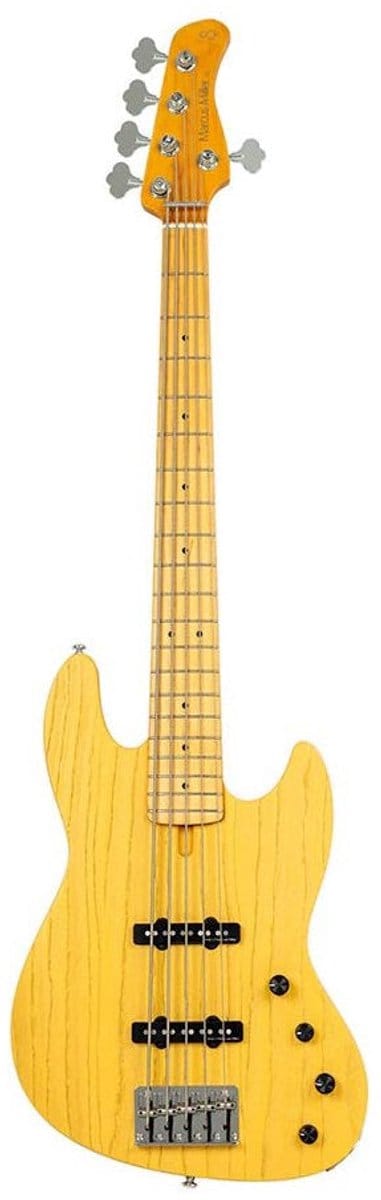 Sire V6 5/BSB Marcus Miller actieve 5-snarige basgitaar Butterscotch Blonde