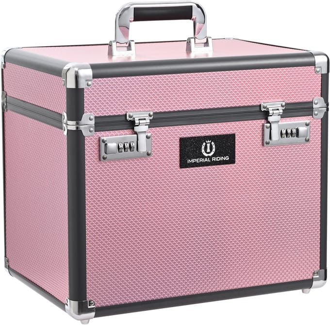Imperial Riding - Grooming Box Shiny - Ballerina Metallic