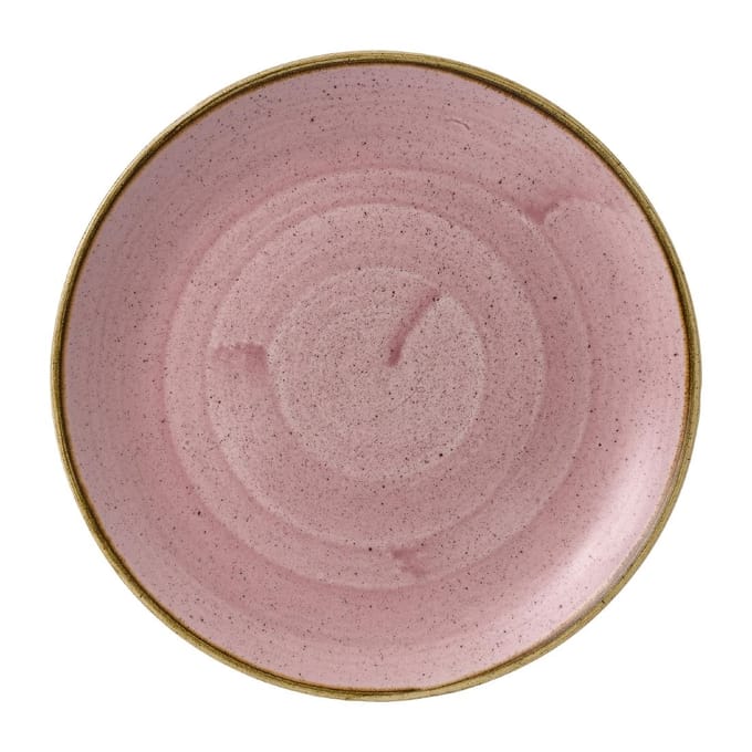 Churchill Stonecast Petal Pink Evolve Coupe Bord 27cm (12 stuks)