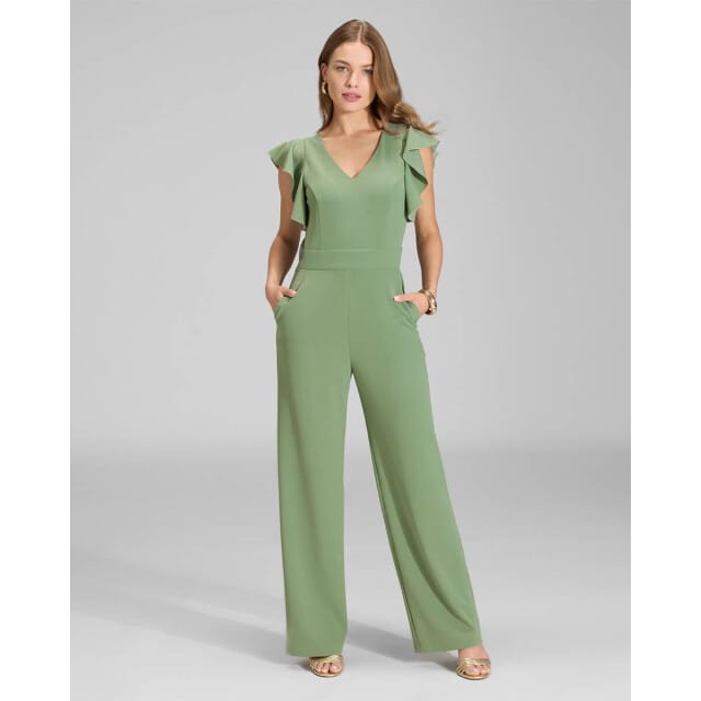 Regular fit Jumpsuit met ruches