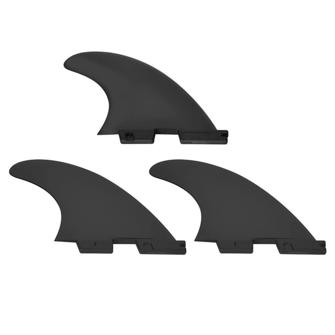 3PCSSet FCS2 G5 Nylon Plastic Zwart Professionele Surfboard Staartvin Flexibel Surfen black