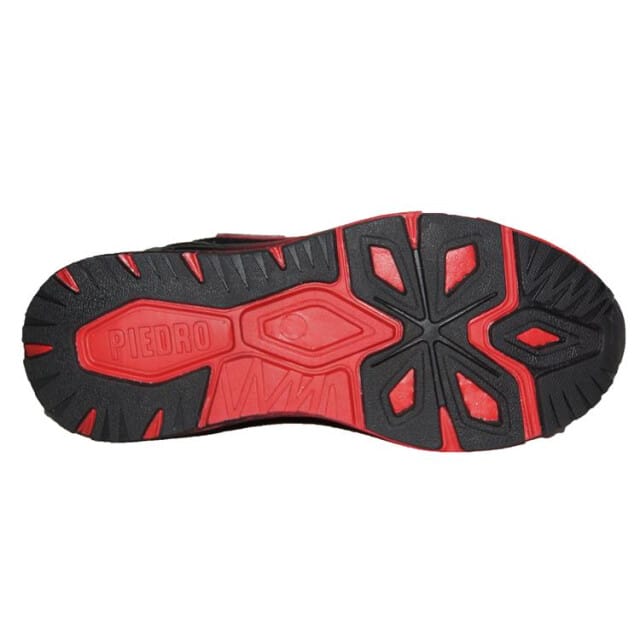 Piedro 1517006910 wijdte 5.5 Zwart / Rood Maat: 30