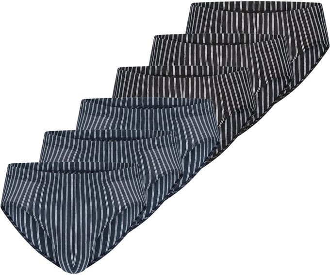 Schiesser Heren slip / onderbroek 6 pack 95/5 Essentials Cotton
