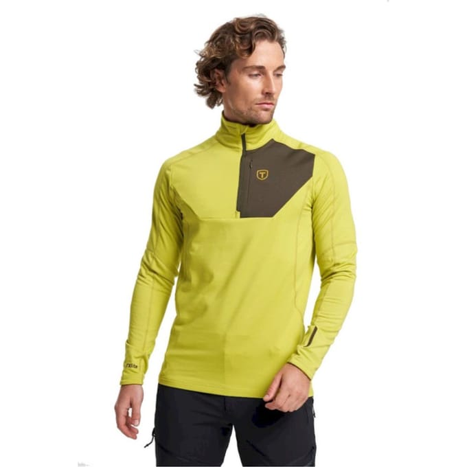 TENSON - txlite half zip m - Skipully met rits heren - Grijs