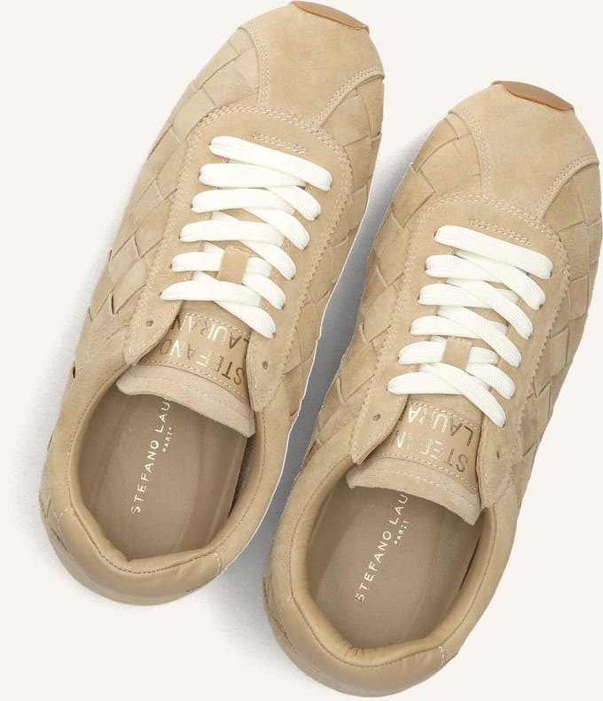 STEFANO LAURAN Y24016 Veterschoenen - Dames - Beige - Maat 36