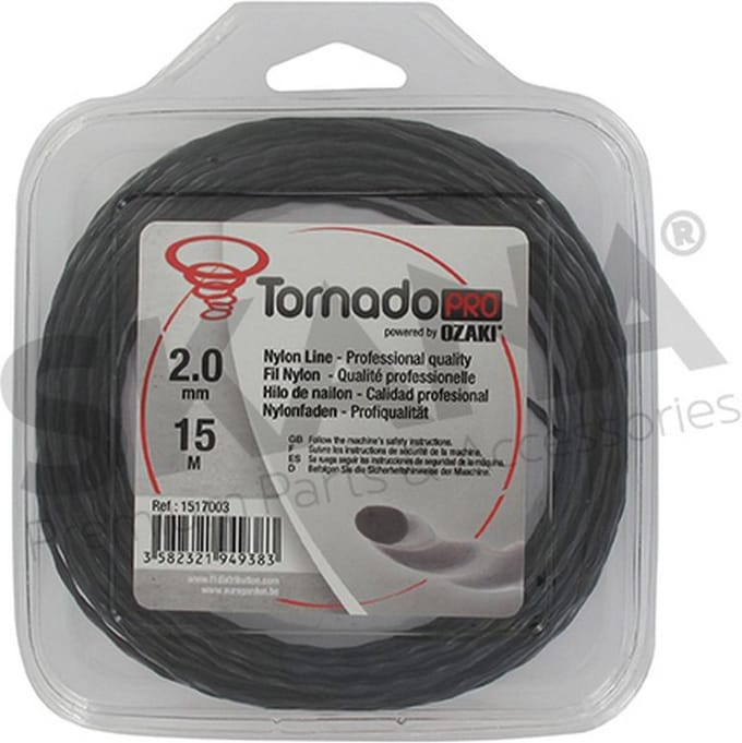 OZAKI TORNADO PRO - Spiraalvorm 2,0 mm x 15 m