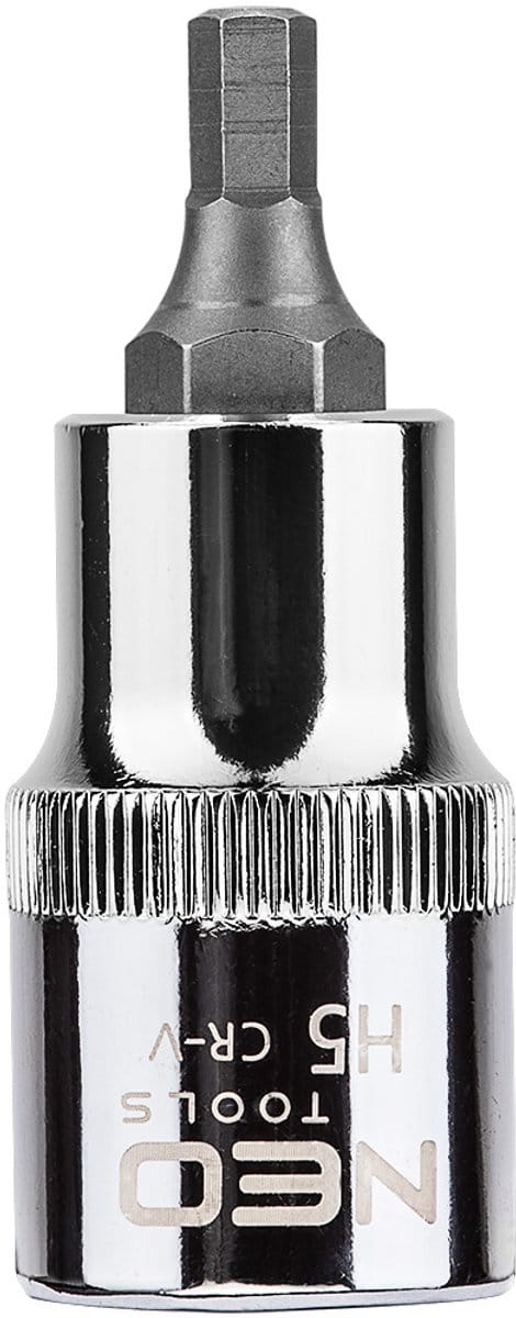 NEO - Zeskantige Dop met Spitseind - H5 - 55 mm - DIN 7422
