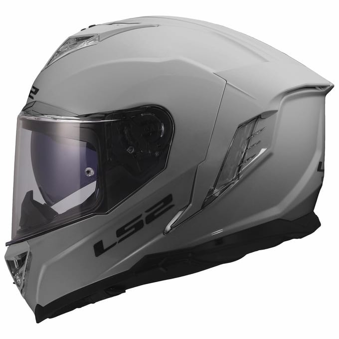 LS2 Helm Storm III Solid FF818 nardo grey maat 3XL