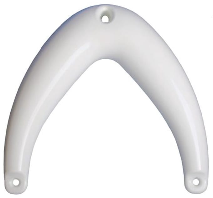 Talamex Boegfender  Wit, Maat: 33 x 34 CM