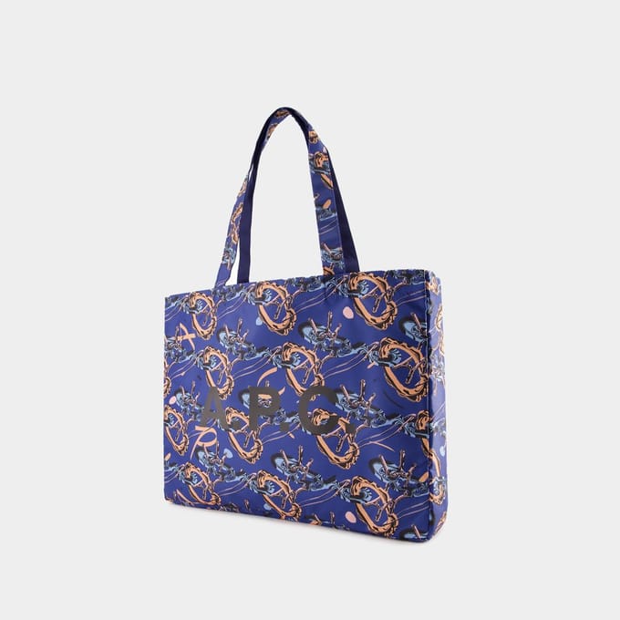 Diane Reversible Boodschappentas - A.P.C. - Synthetisch - Blauw