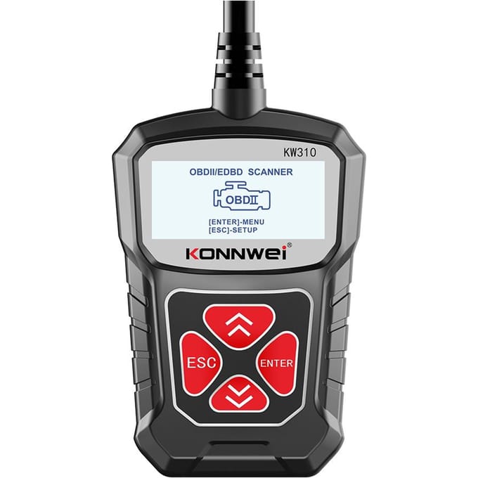 KONNWEI KW310 Scanner de voiture universel professionnel lecteur de Code automobile véhicule CAN Diagnostic Scan noir