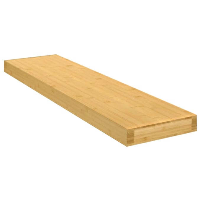 vidaXL - Wandschap - 80x20x4 - cm - bamboe