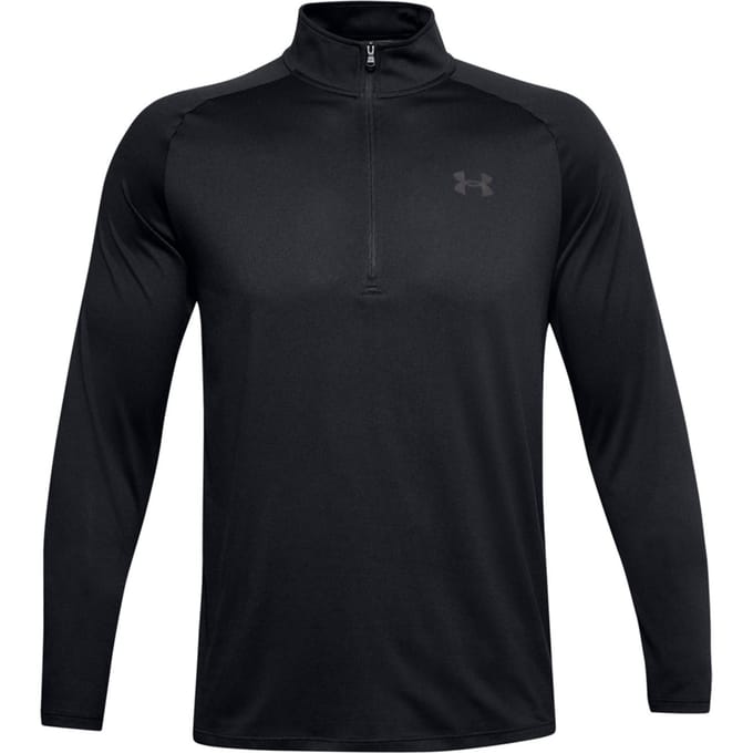 Under Armour Heren-Tech T-Shirt (Zwart/Koolgrijs)