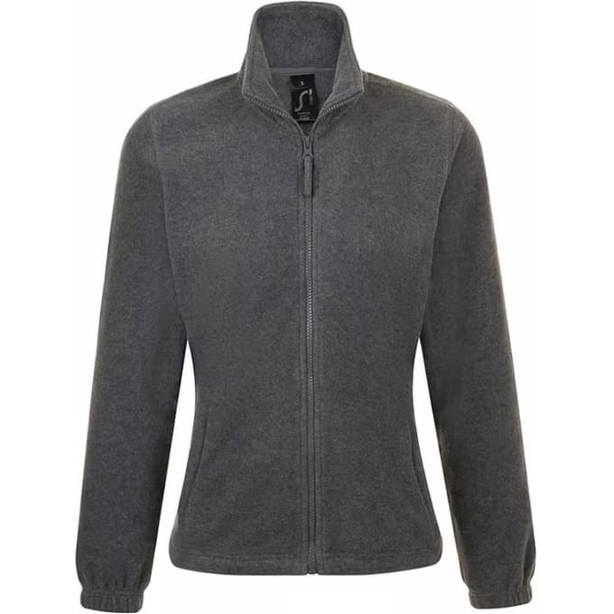 SOLS Dames/Dames North Fleece Jas (Grijze Melange)