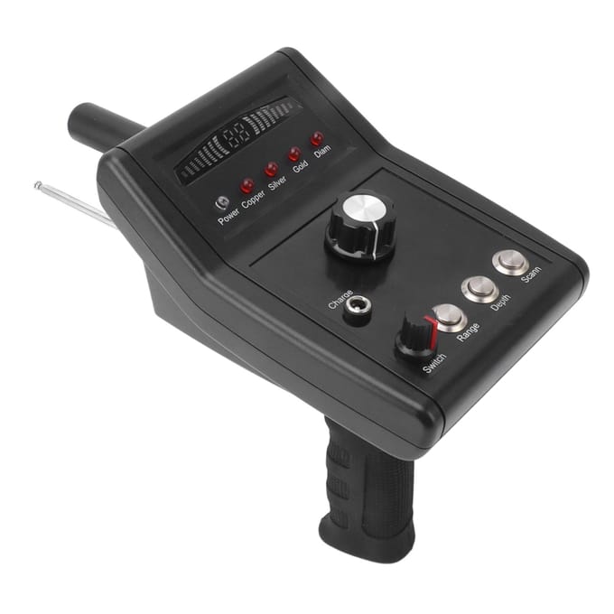 15 Meter Diepte Metaaldetector Handheld Metaalzoeker Goud Zilver Koper Scanner 1000m Bereik 100?240V