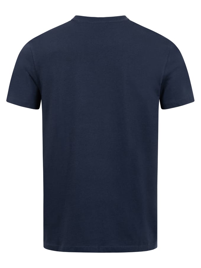 U.S. Polo Assn. heren basic T-shirt van 100% katoen