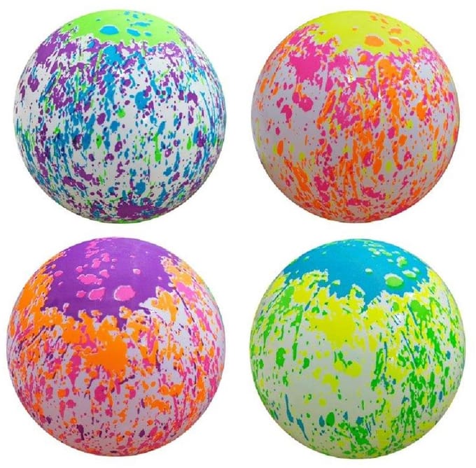 Duckiez Bal Verfspatten 23cm In Netje - 1 stuk