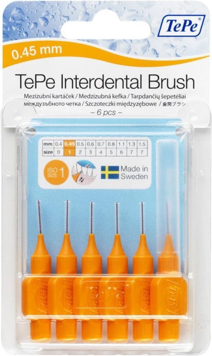 TePe Origineel Oranje G2 - 6 st - Rager
