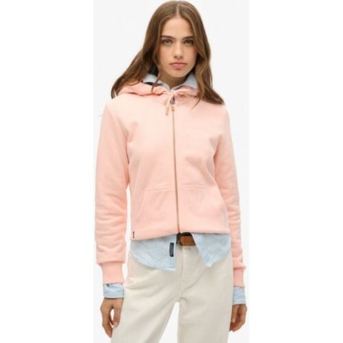 Superdry - Essential Logo hoodie met rits - Dames - Hoodies