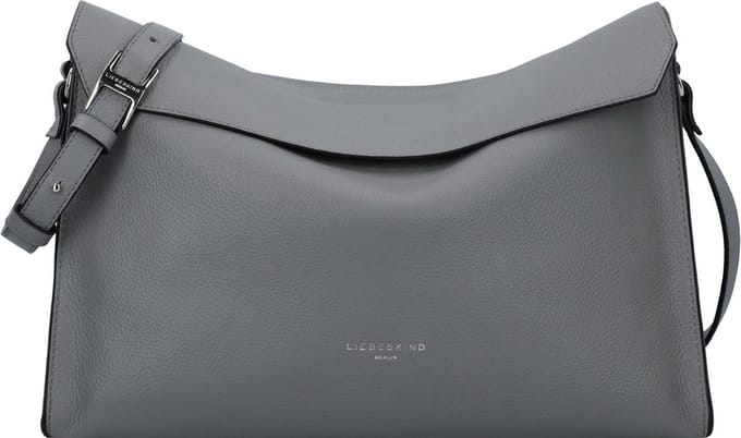 LIEBESKIND BERLIN Schoudertas Lora Small Pebble Crossbody Bag Grigio Grijs