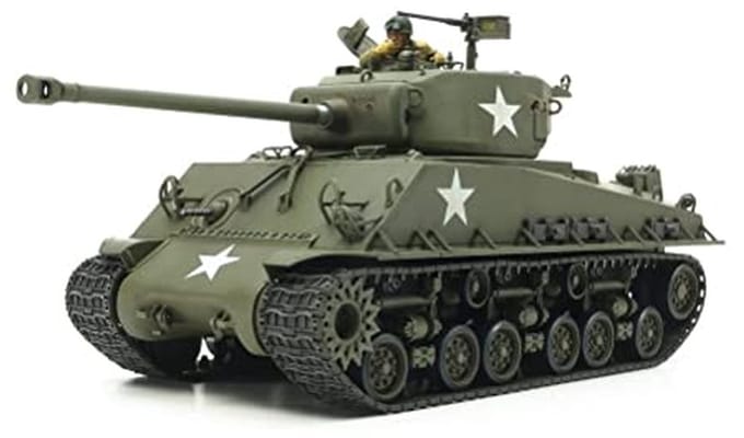 1:35 US M4A3E8 Sherman Easy Eight Euro Voertuig – Groen