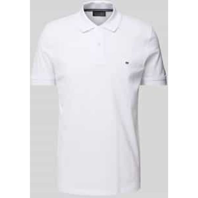 Poloshirt met logostitching