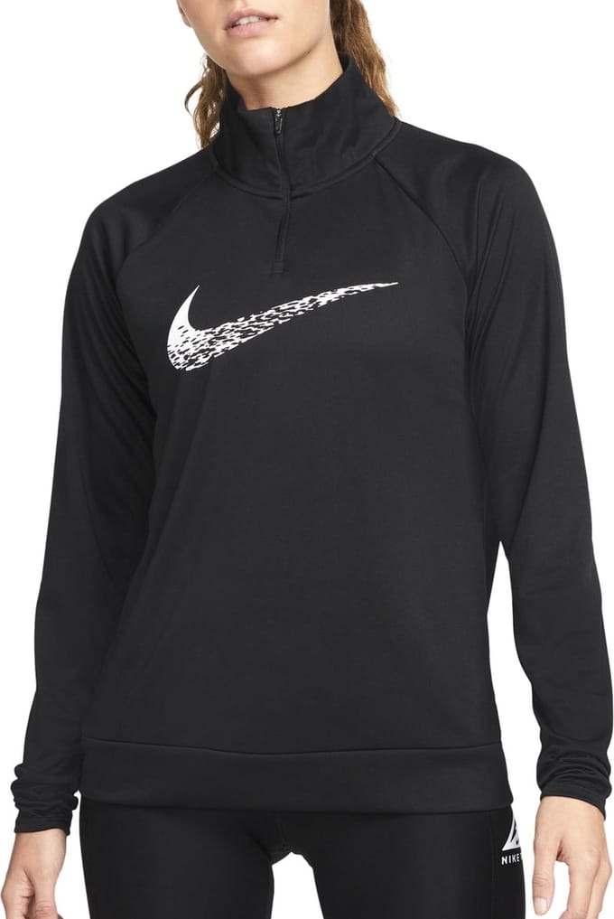 Nike Dri-FIT Swoosh Run Half-zip Top  Sporttop Vrouwen - Maat S