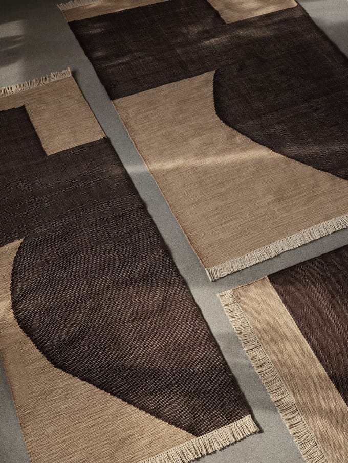 Ferm Living Forene tapijt - 140x200 cm