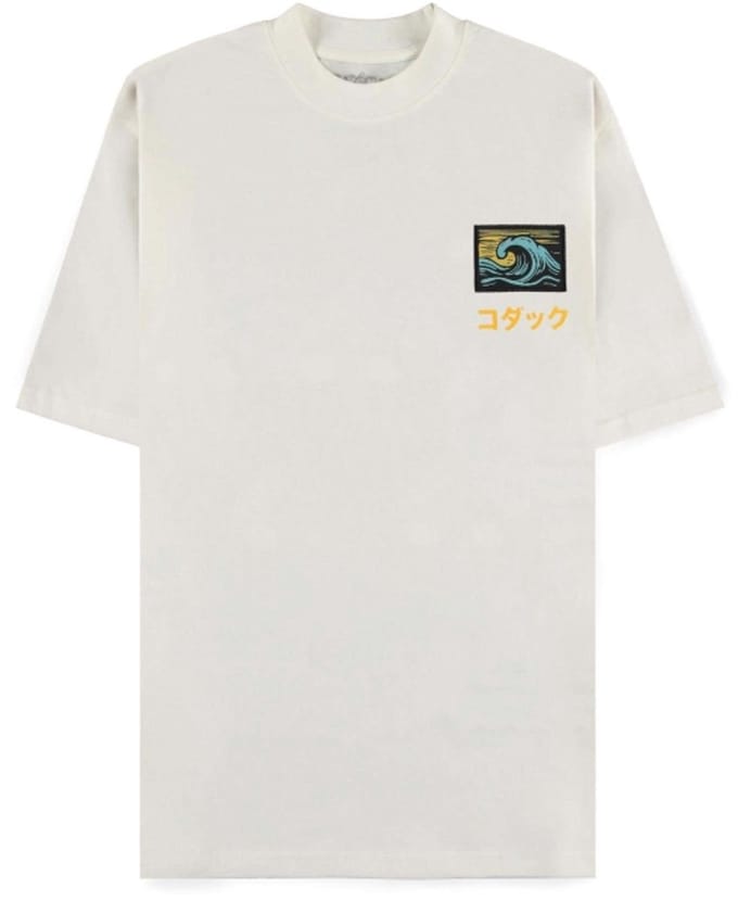 Pokémon - Gaming Oversized T-shirt - Enton - S tot XXL - voor Mannen - gebroken wit