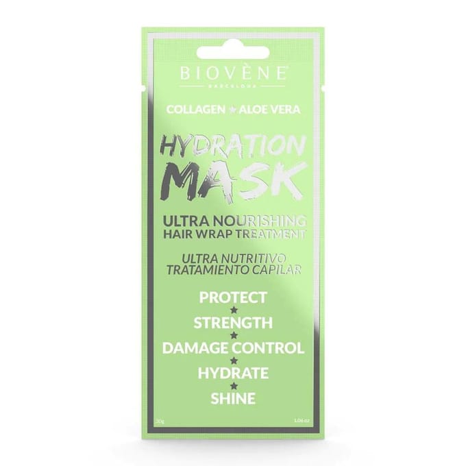 Biovene, Biovene, Masque Crème Traitant pour Cheveux, Pour l'Hydratation, 30 g
