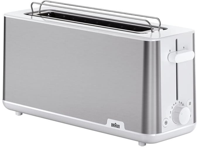 Braun HT 1610 8 1030 W Roestvrijstaal, Wit