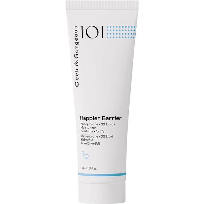 Geek & Gorgeous 101 Grondbeginselen Happier Barrier Moisturiser Gezichtscrème Unisex 50 ml