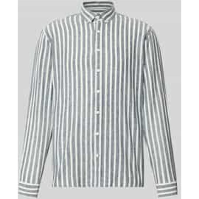 relaxed fit vrijetijdsoverhemd met button-downkraag