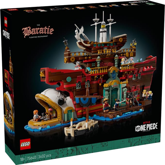 LEGO® ONE PIECE Het Drijvende Restaurant Baratie - 75640