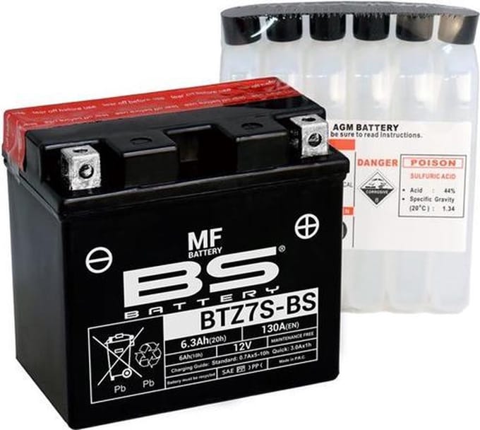 Bs Battery Btz7S-Bs / Ytz7S-Bs Accu