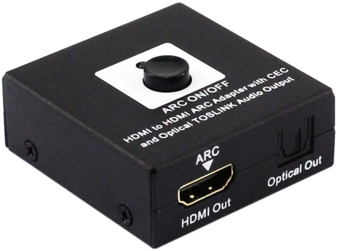 4K HDMI naar HDMI ARC Audio Extractor Adapter met CEC-ondersteuning