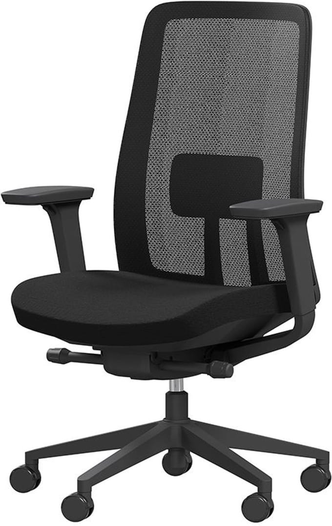 Axion Ergonomische Bureaustoel met Mesh Zwart