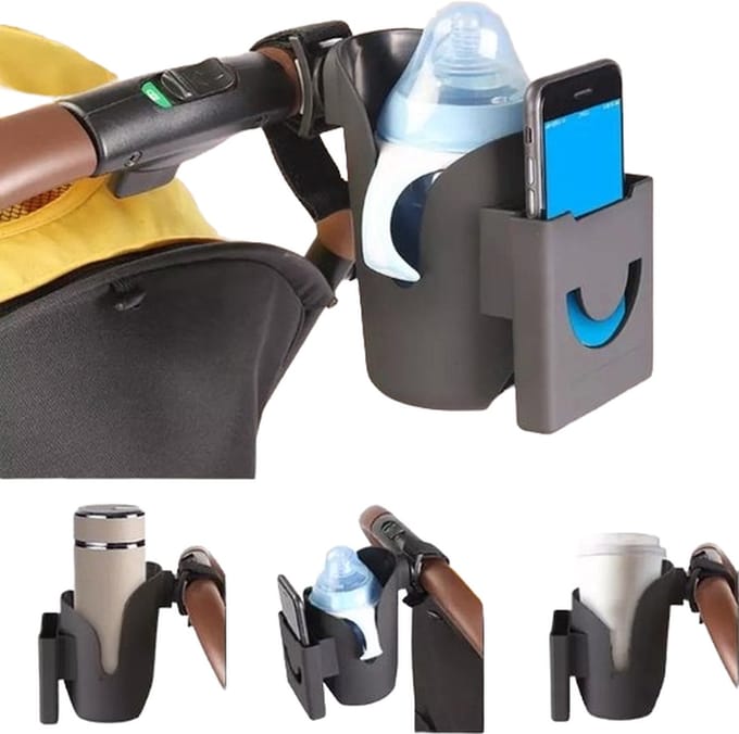 2.1 bekerhouder & telefoonhouder voor fiets & kinderwagen - bekerhouder kinderwagen