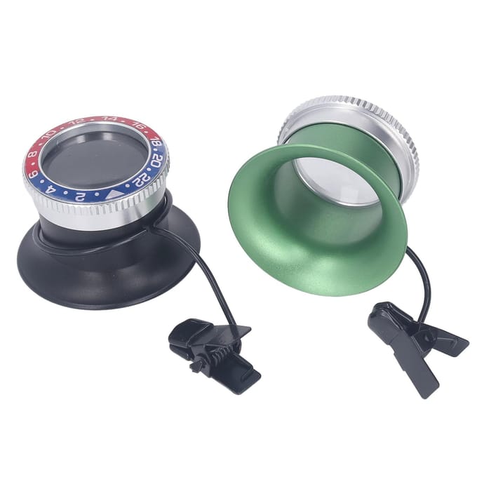 2 stuks Clip-on Bril Vergrootglas Mini Handsfree HD Vergrootglas Tool voor Horlogereparatie 10X