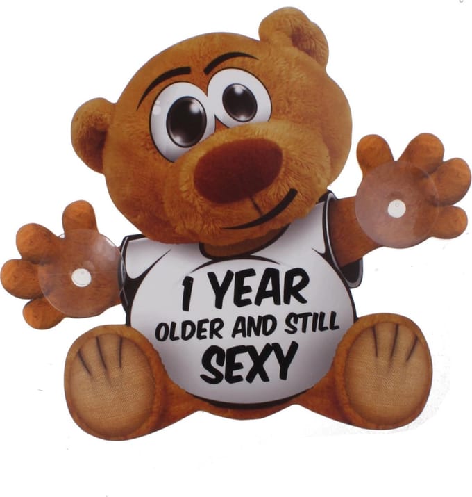 Miko Funny Bear (30905) 16,5 Cm Met Zuignappen